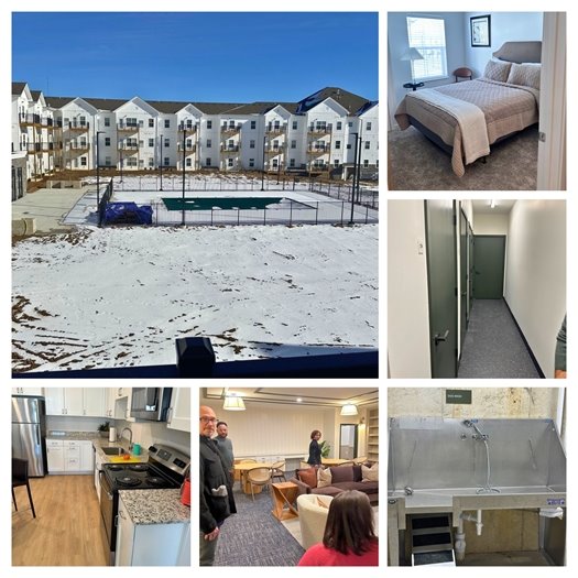 Photo collage of Huron Vistas 