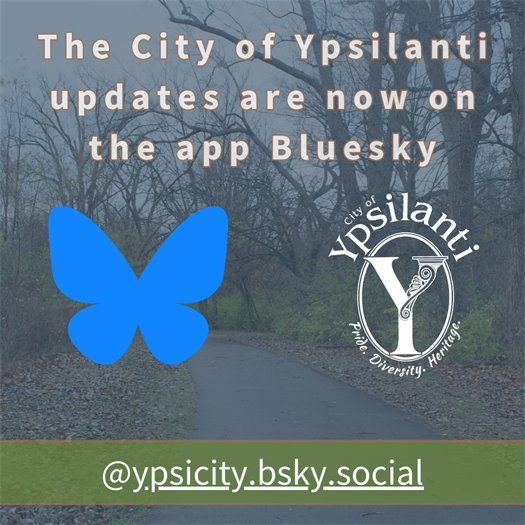 FInd the City of Ypsilanti Updates on Blue Sky