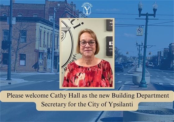 Cathy Hall is the new Building Department Secretary 