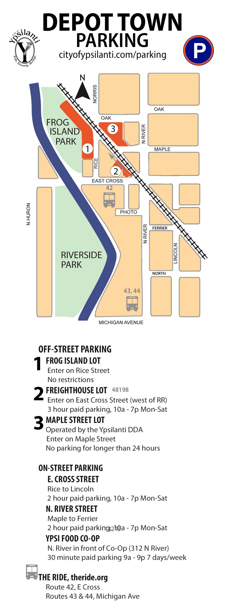 depot town parking 2024-09-17