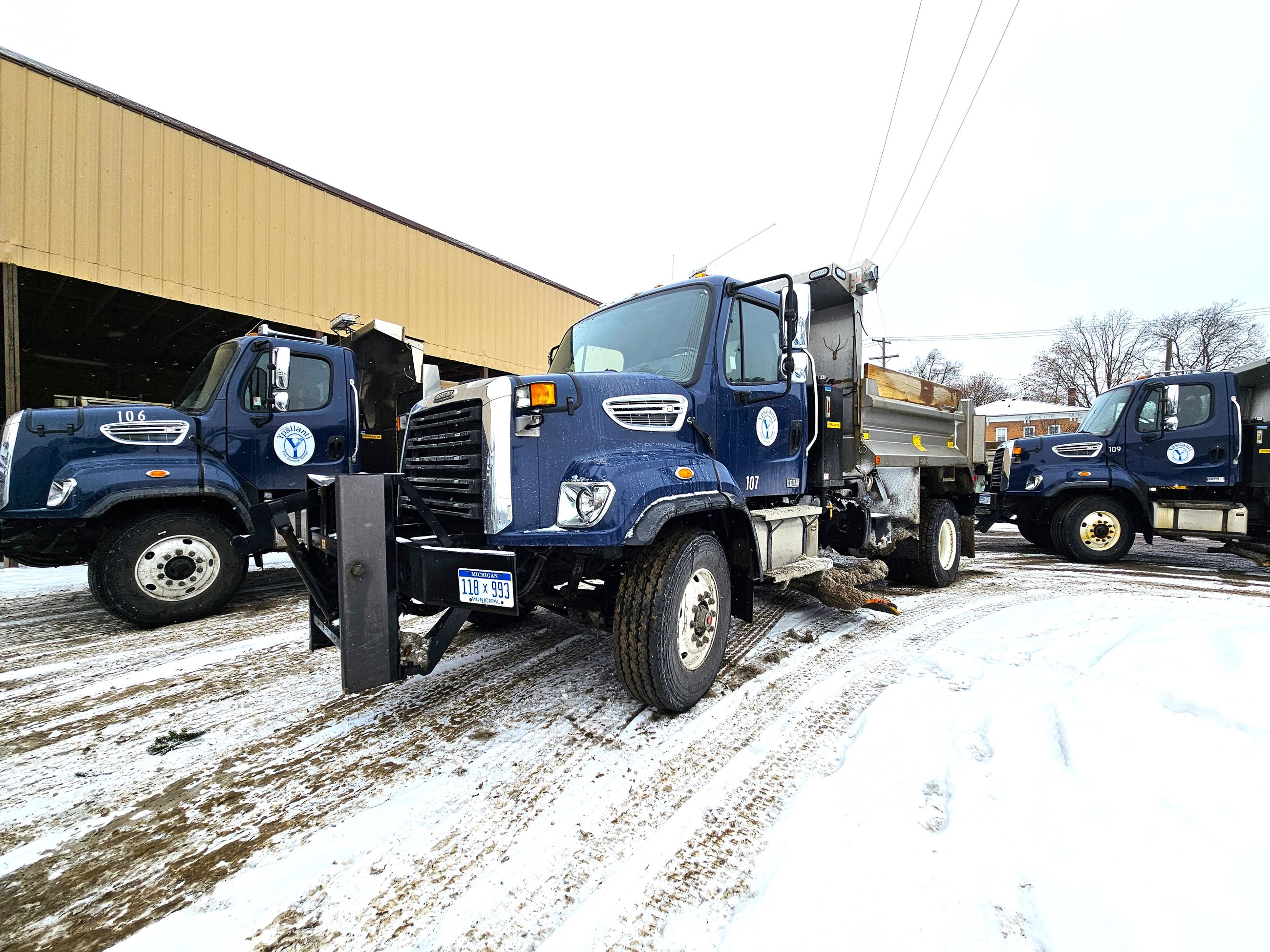 DPW Snowplows